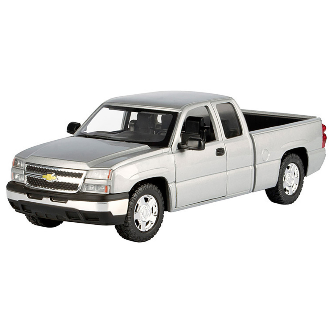 2006 Chevrolet Silverado 1500 Pickup Truck Gray Metallic "Timeless Legends" Series 1/25 Diecast Model Car