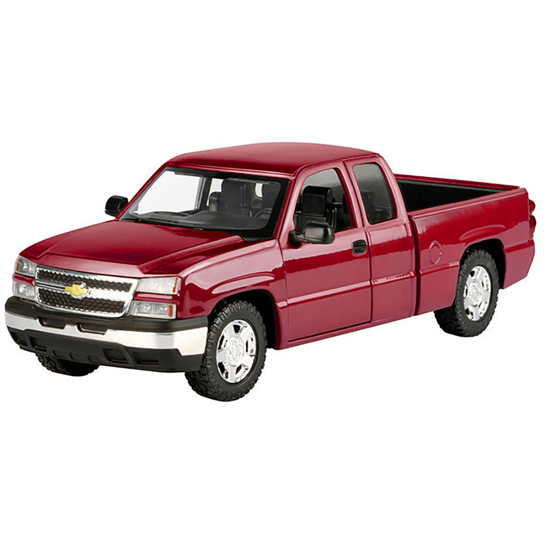 2006 Chevrolet Silverado 1500 Pickup Truck Red Metallic "Die-Cast Collection" Series 1/25 Diecast Model Car