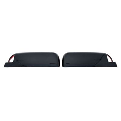 2009-2010 Dodge Ram 1500, 11-18 Ram 1500, 19-23 Ram 1500 Classic 2 PCS No Turn Signal Full Gloss Black Tape-on Mirror Cover