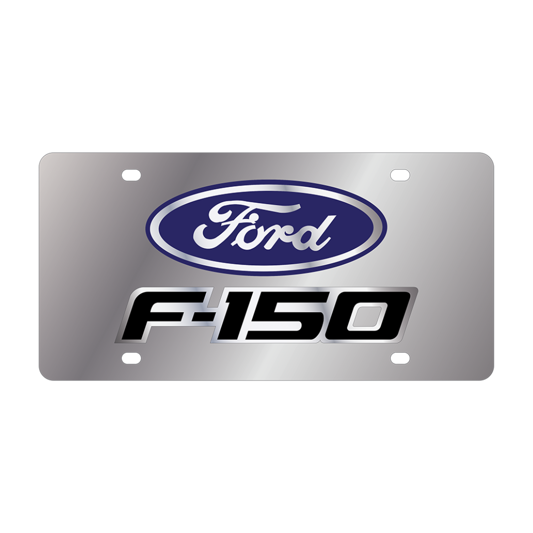 2009 Ford F-150 Stainless Steel License plate