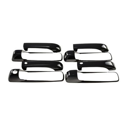 Trim Illusion DH6275BLK gloss black door handle covers for 2013-2024 Ram 1500, Ram 2500, Ram 3500 and more - image 1