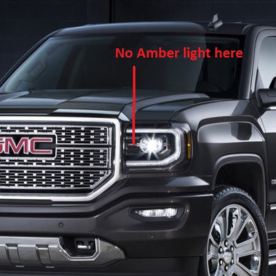 2016-2018 GMC Sierra Turn Signal DRL (Daytime Running Light) Override Wiring Harness