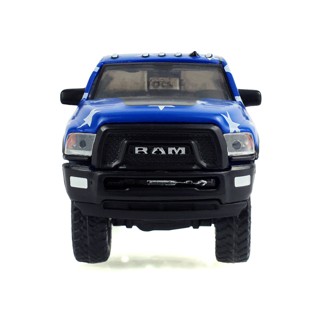 2017 Ram 2500 Power Wagon Pickup Truck American Flag Livery "America 250 Edition" "Anniversary Collection" Series 18 1/64 Diecast Model Car