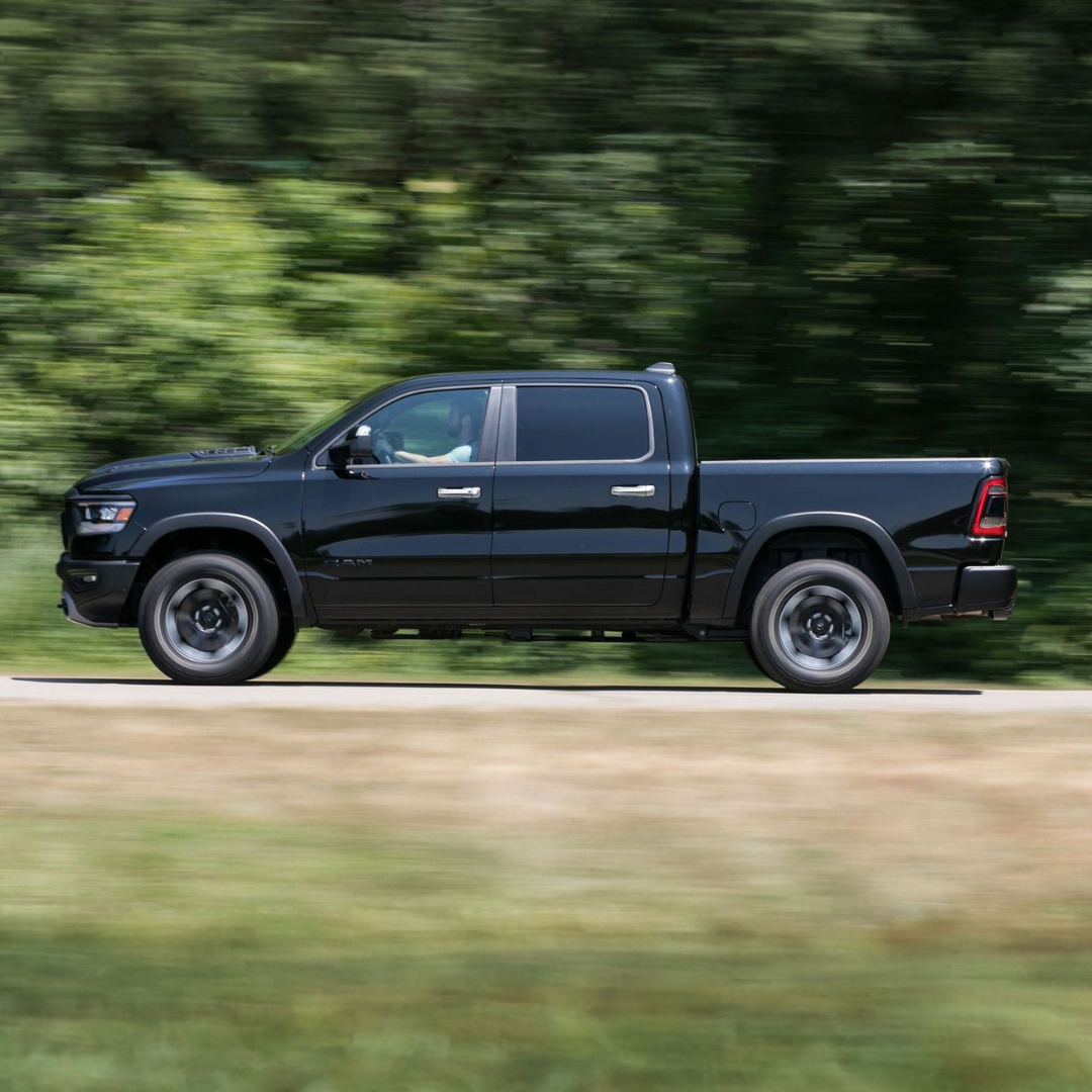 2019-2024 Ram 1500 (Not for Classic) W/ or W/O Smart Key 10 PCS Chrome Snap-on W/Tape Patented Door Handle Cover