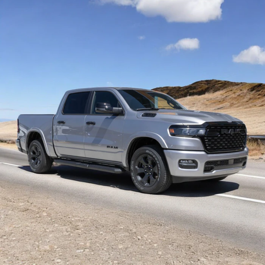 2019-2024 Ram 1500 (Not for Classic) W/ or W/O Smart Key 10 PCS Gloss Black Snap-on W/Tape Patented Door Handle Cover