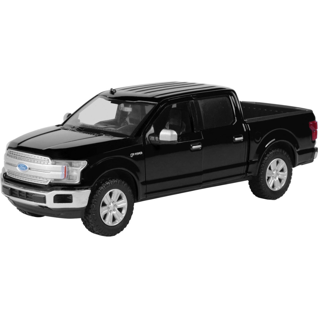 2019 Ford F-150 Lariat Crew Cab Pickup Truck Black 1/27 Diecast Model Car