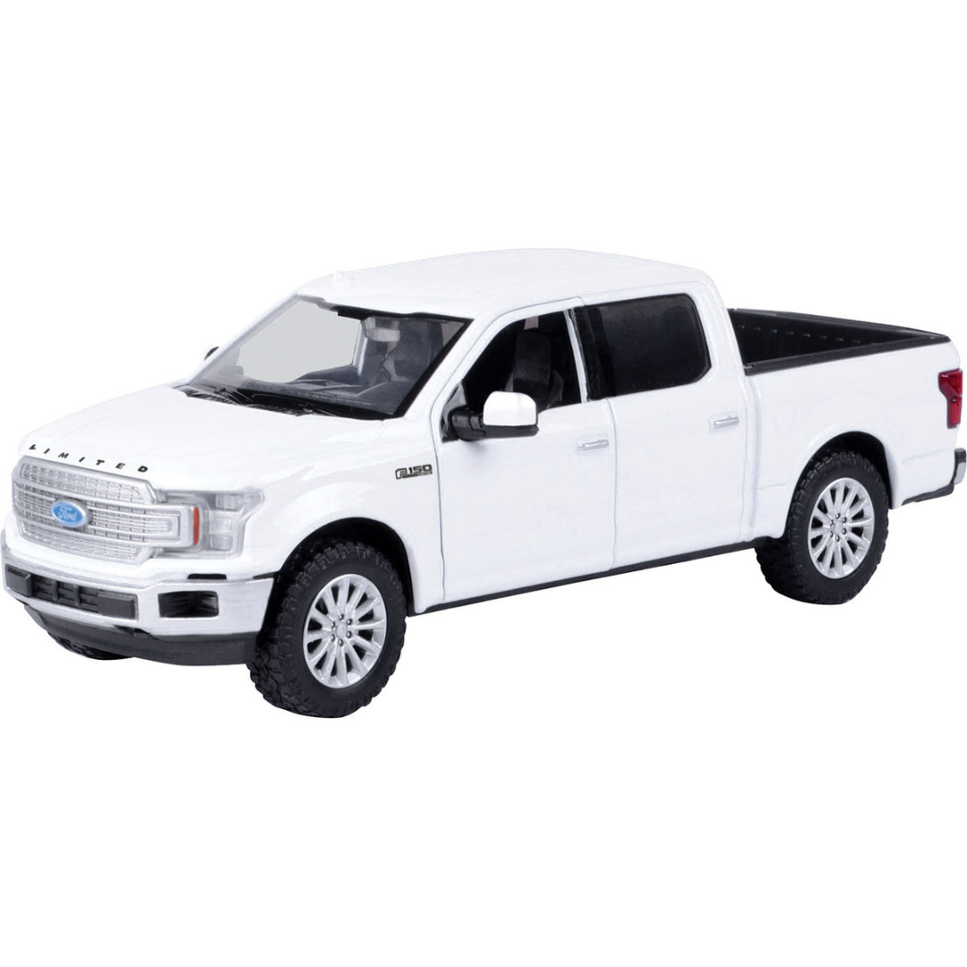 2019 Ford F-150 Limited Crew Cab Pickup Truck White 1/27 Diecast Model Car