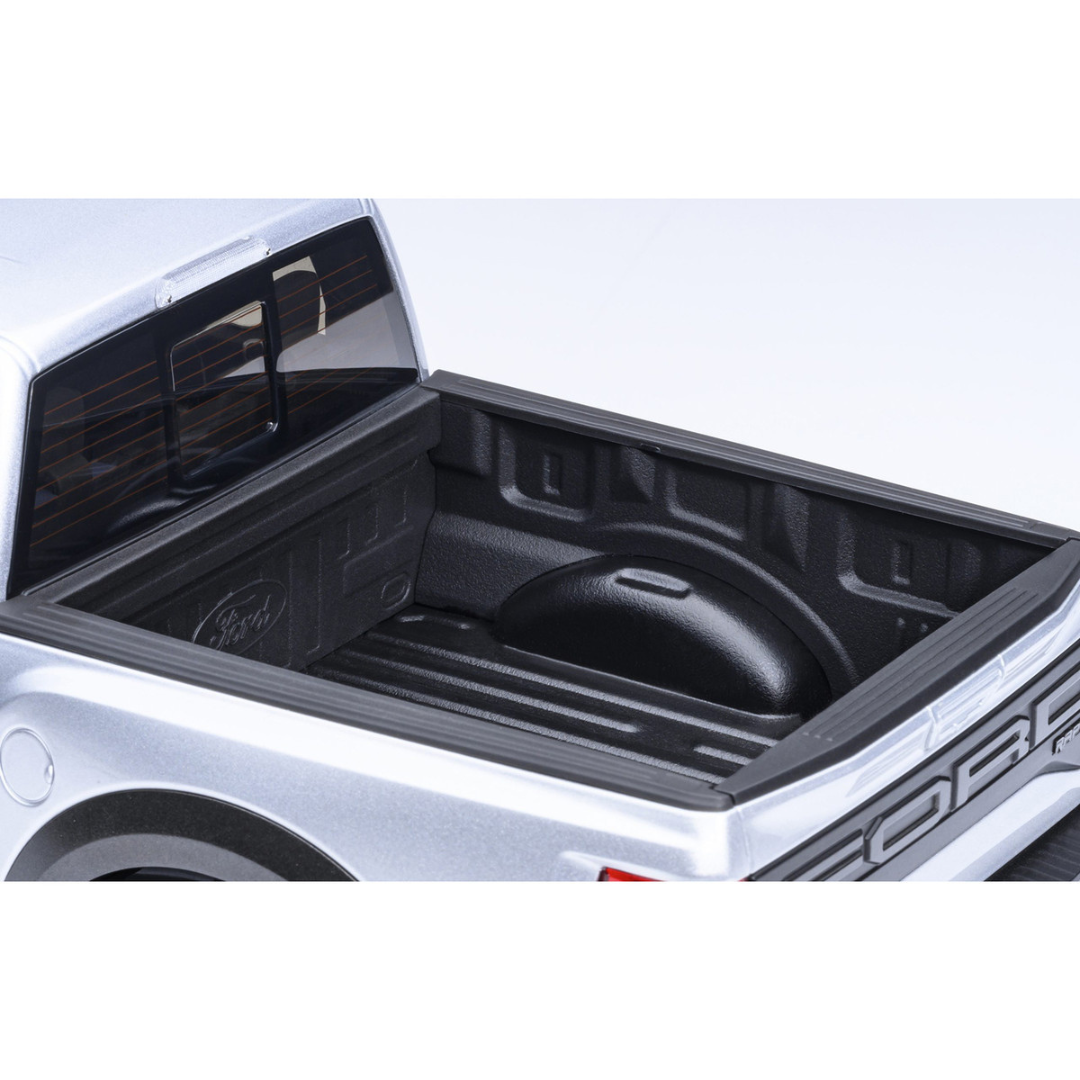 2019 Ford F-150 Raptor Pickup Truck Ingot Silver 1/18 Model Car