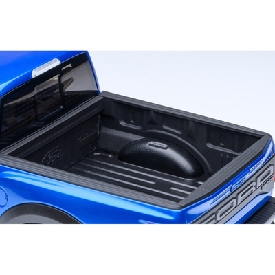 2019 Ford F-150 Raptor Pickup Truck Velocity Blue 1/18 Model Car