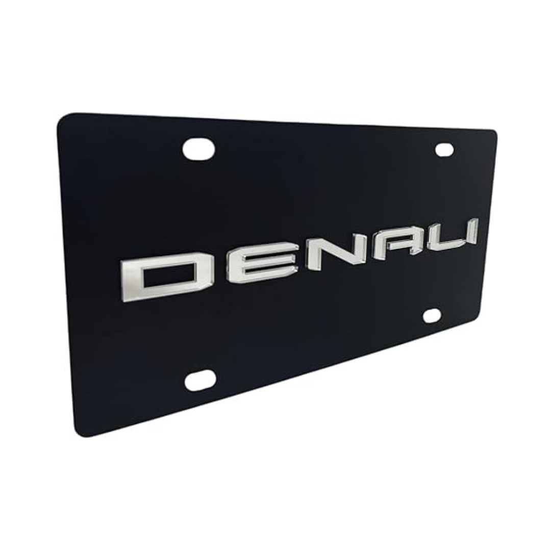 2019 GMC Denali Carbon Steel License Plate