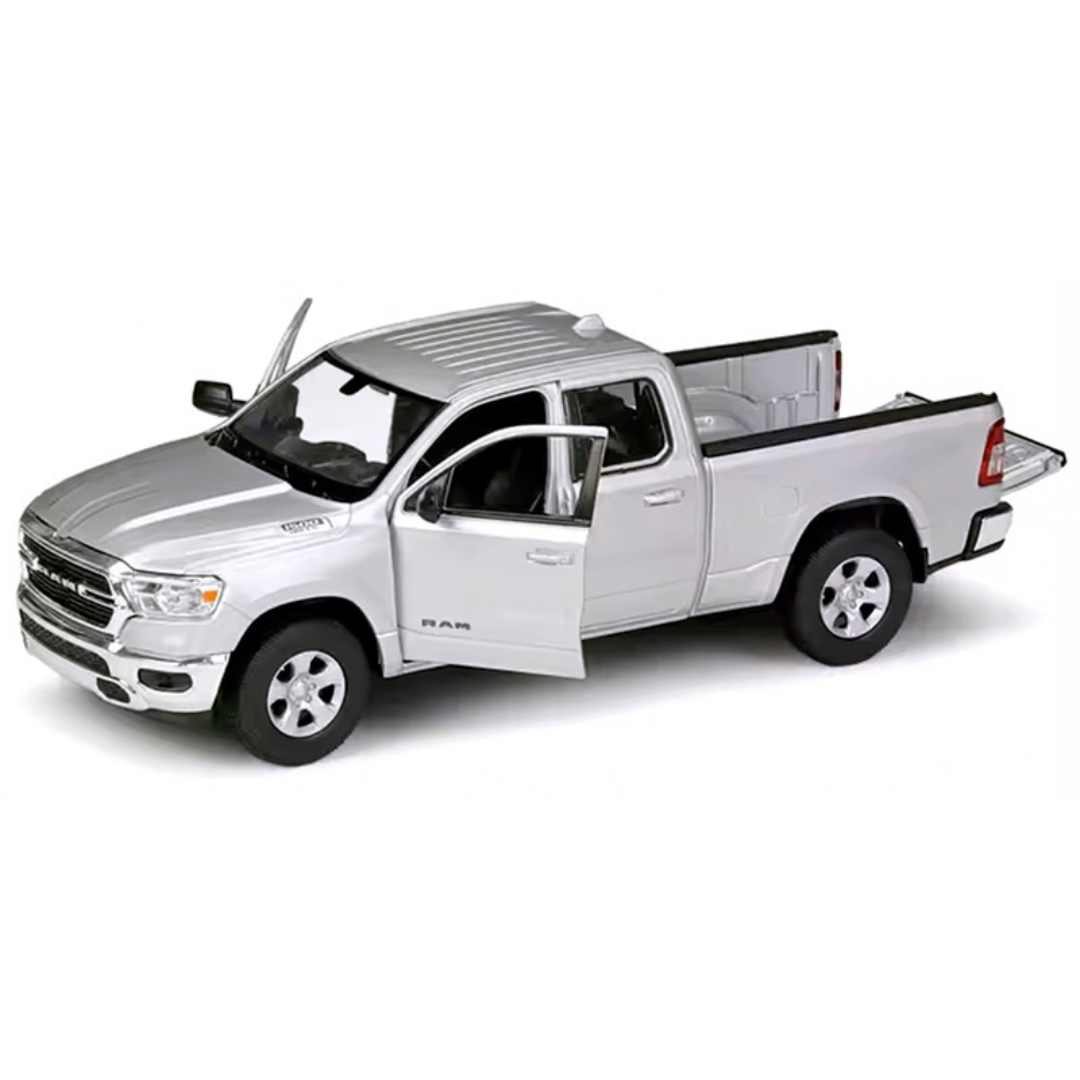 2019 RAM 1500 Pickup Truck Silver Metallic "NEX Models" Series 1/27 Diecast Model Car