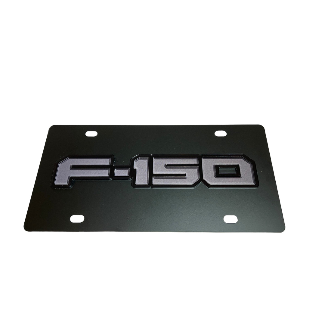 2021 Ford F-150 Carbon Steel License Plate