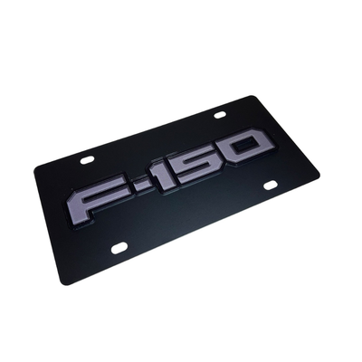 2021 Ford F-150 Carbon Steel License Plate