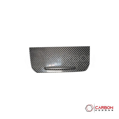 Real Carbon Fiber Overhead Dome Light Trim Cover for 2021+ Ford F-150