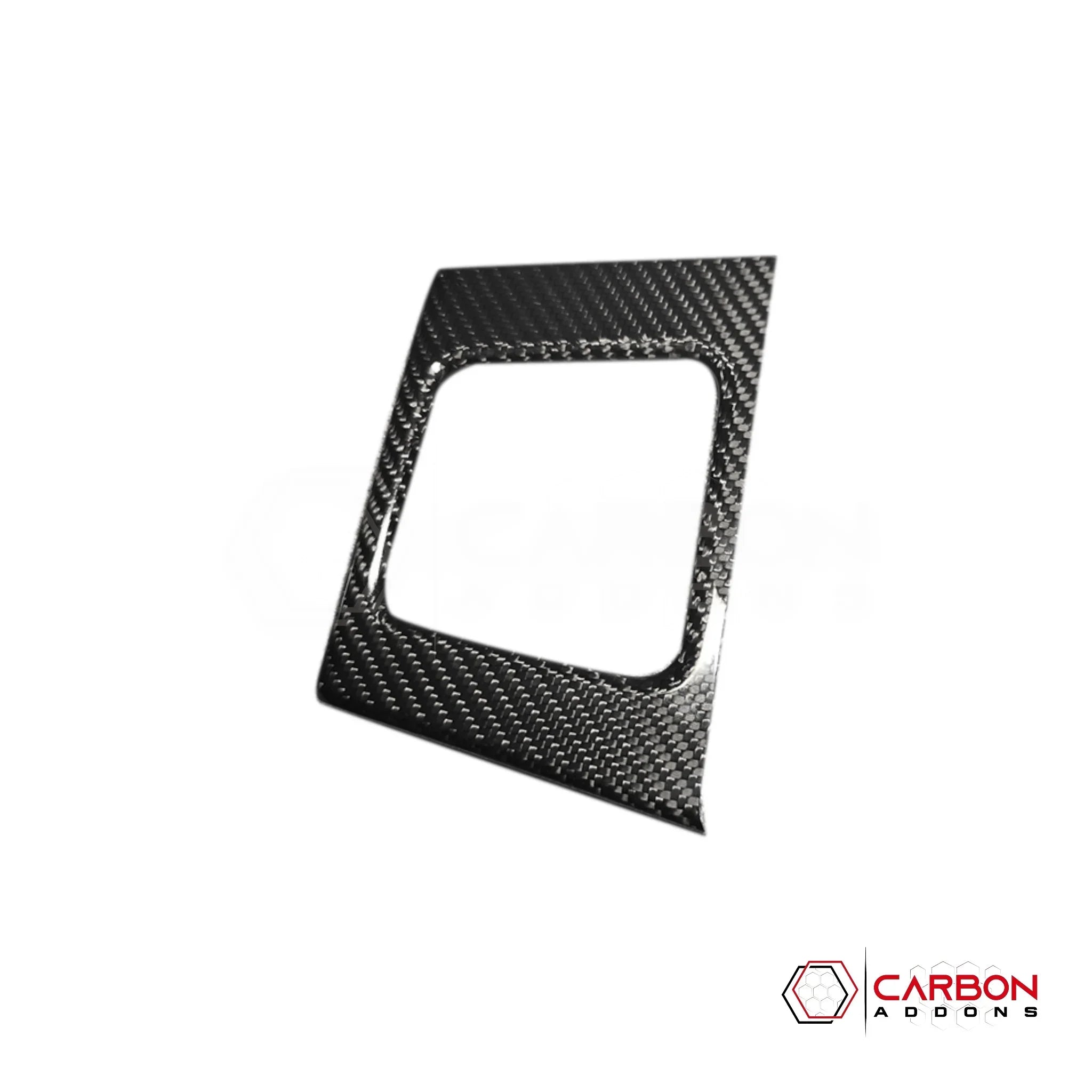 Real Carbon Fiber Rear Door Storage Frame Covers for 2021+ Ford F-150