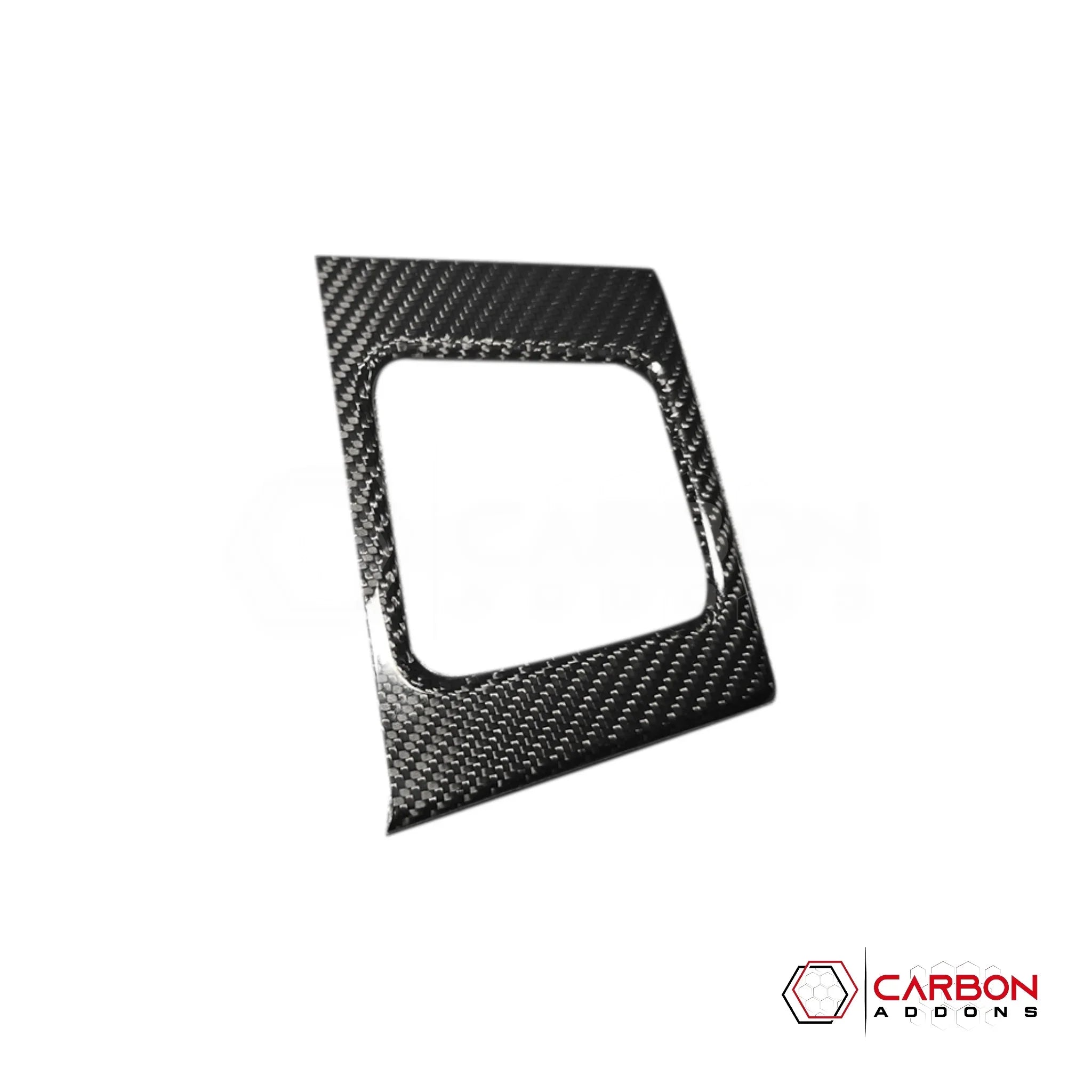 Real Carbon Fiber Rear Door Storage Frame Covers for 2021+ Ford F-150