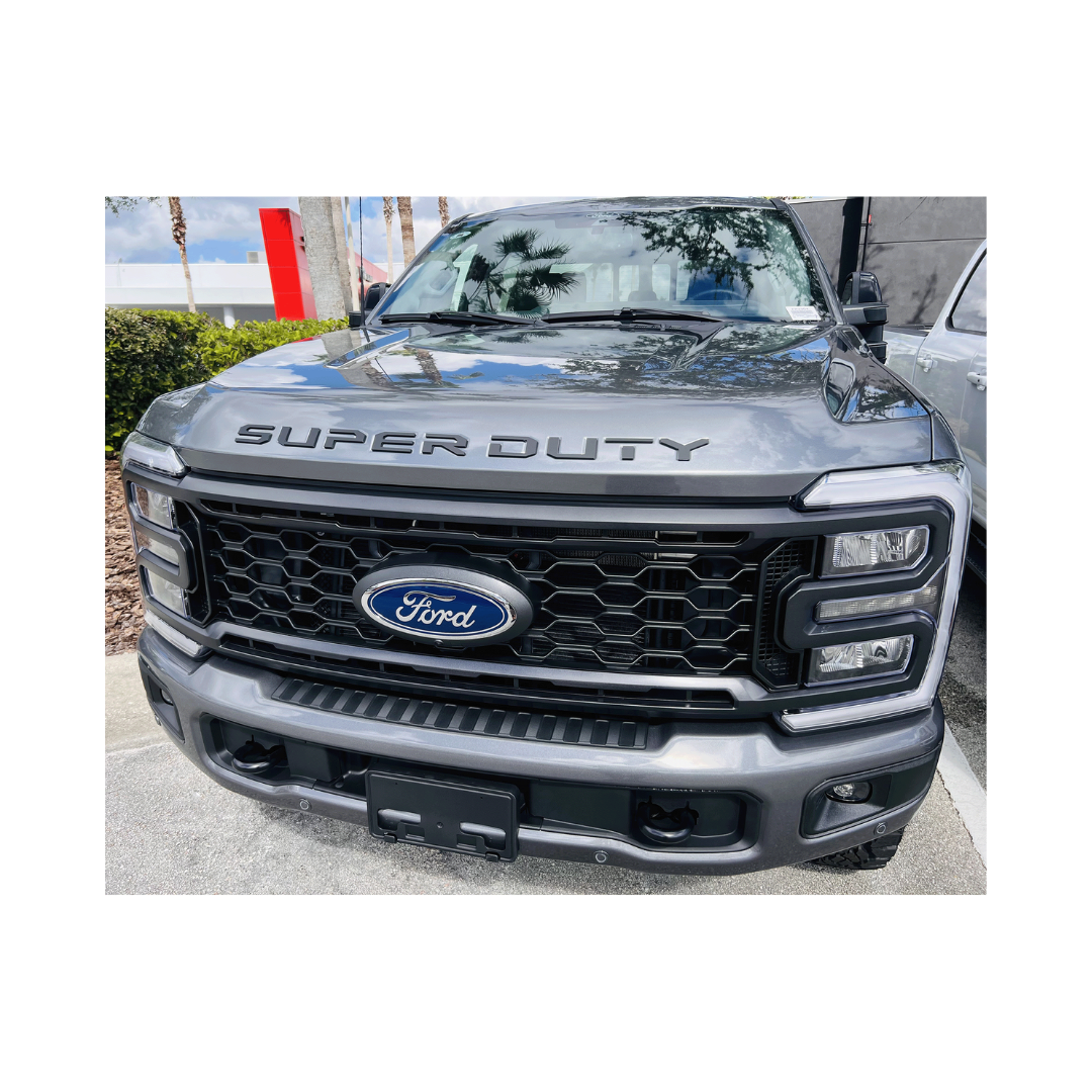 2023-Current Ford Super Duty Hood Lettering Kit
