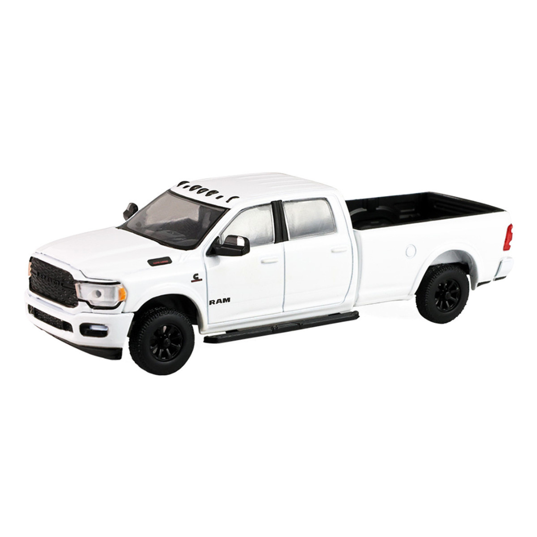 2023 Ram 2500 Bighorn Pickup Truck White "Auto Mall" Series 8 1/64 Diecast Model Car