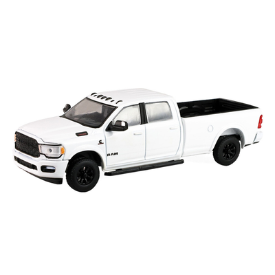 2023 Ram 2500 Bighorn Pickup Truck White "Auto Mall" Series 8 1/64 Diecast Model Car