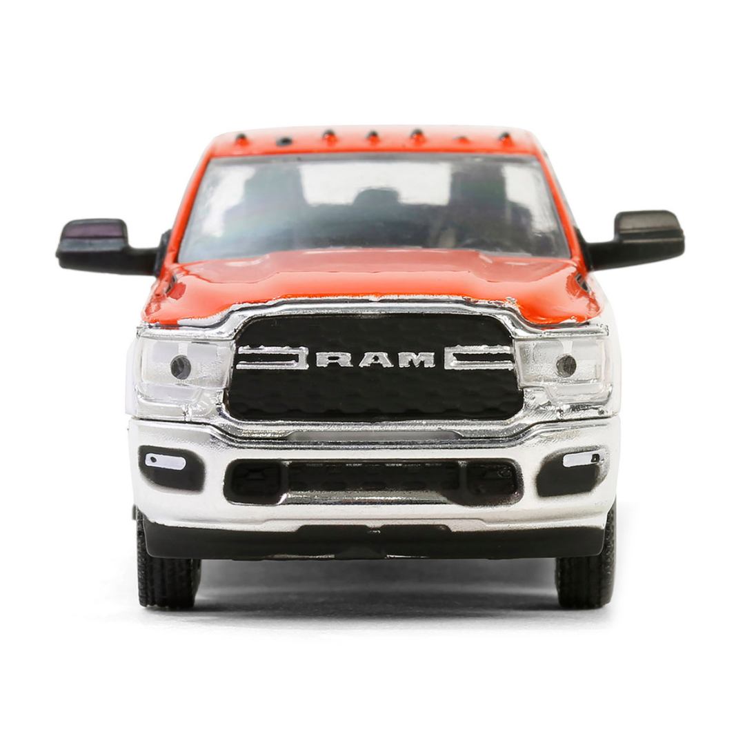 2023 Ram 2500 Pickup Truck "Texaco" Orange and White "Texaco Special Edition" Series 1 1/64 Diecast Model Car