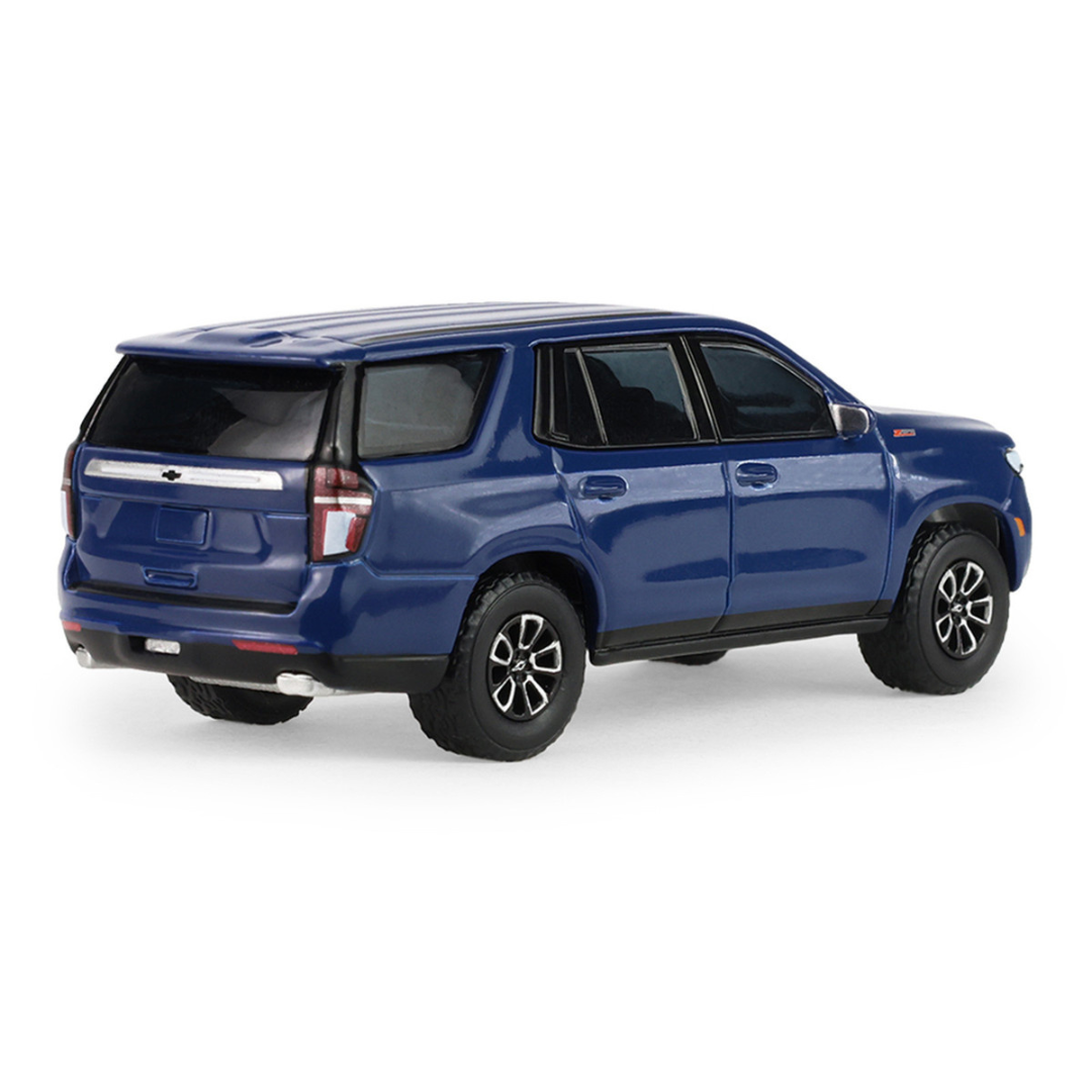 2024 Chevrolet Tahoe Midnight Blue Metallic "Auto Mall" Series 8 1/64 Diecast Model Car