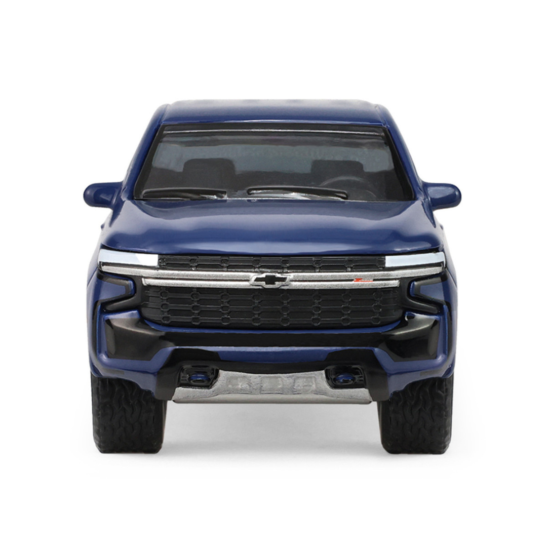 2024 Chevrolet Tahoe Midnight Blue Metallic "Auto Mall" Series 8 1/64 Diecast Model Car