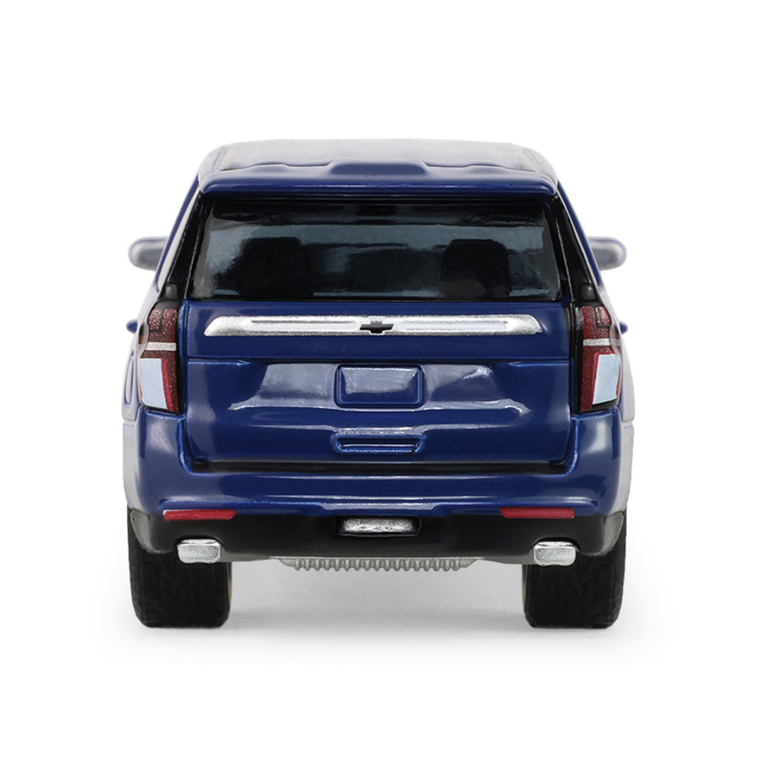 2024 Chevrolet Tahoe Midnight Blue Metallic "Auto Mall" Series 8 1/64 Diecast Model Car