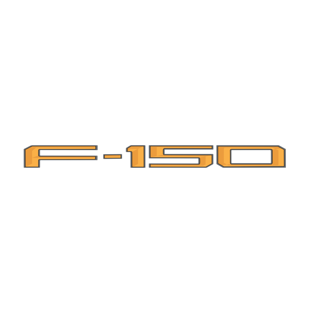 2024-Current Ford F-150 Pro Access Tailgate Lettering Kit