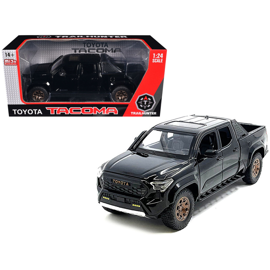 MiJo Exclusives 1:24 2024 Toyota Tacoma TRD Off-Road Edition - Grey - Limited Edition - M & J Toys Inc. Die-Cast Distribution | Specializing in Die-cast Collectibles Since 1987 MiJo Exclusives 1:24 2024 Toyota Tacoma TRD Off-Road Edition - Grey - Limited Edition - M & J Toys Inc. Die-Cast Distribution | Specializing in Die-cast Collectibles Since 1987
