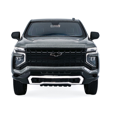 2025 Chevrolet Tahoe PPV Dark Gray Metallic "Custom Builder's Kit - Law Enforcement and Public Service" 1/24 Diecast Model Car