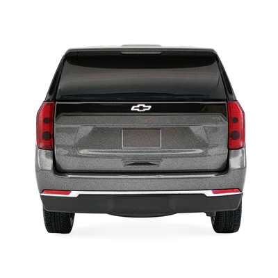 2025 Chevrolet Tahoe PPV Dark Gray Metallic "Custom Builder's Kit - Law Enforcement and Public Service" 1/24 Diecast Model Car