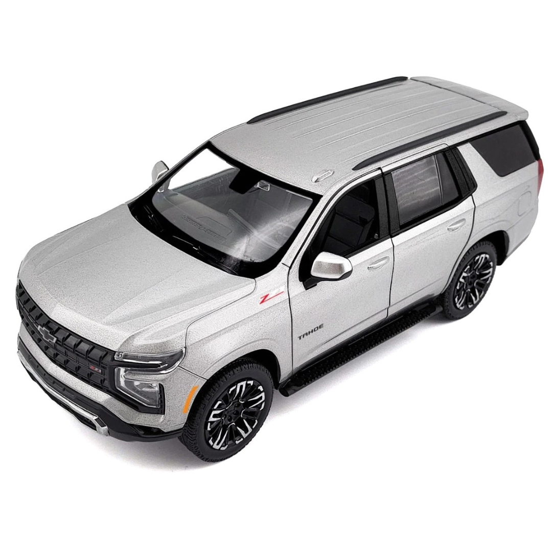 2025 Chevrolet Tahoe Z71 Gray Metallic "Timeless Legends" Series 1/24 Diecast Model Car