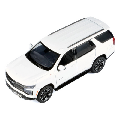2025 Chevrolet Tahoe Z71 White "Timeless Legends" Series 1/24 Diecast Model Car