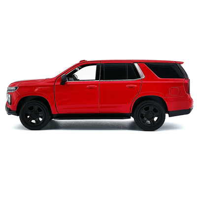 2025 Chevrolet Tahoe PPV Red "Custom Builder's Kit - Law Enforcement and Public Service" Series 1/24 Diecast Model Car