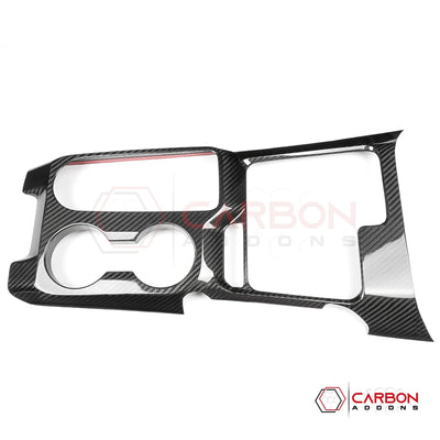 Real Carbon Fiber Center Console Cover For 2025+ Bronco