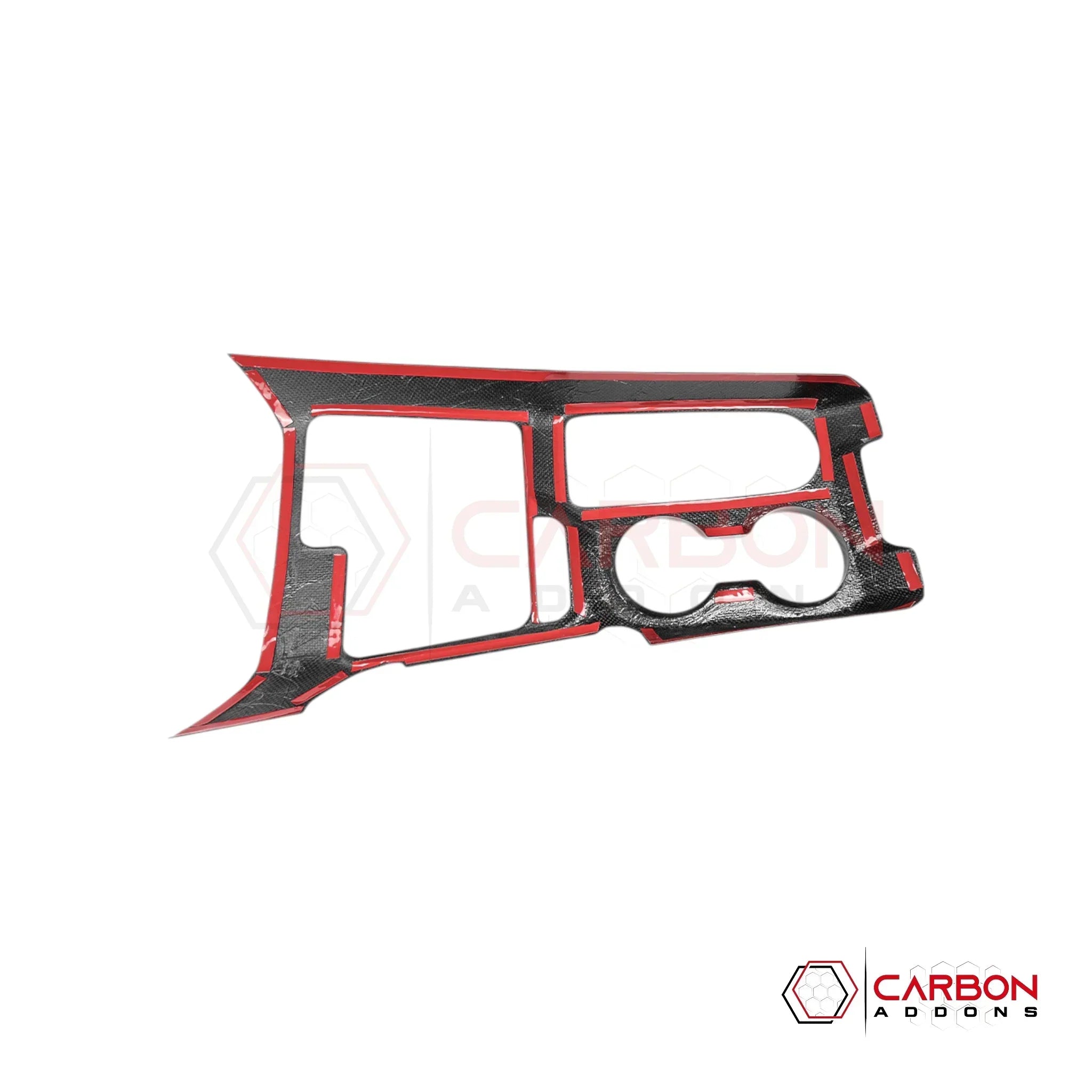 Real Carbon Fiber Center Console Cover For 2025+ Bronco
