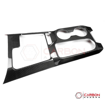 Real Carbon Fiber Center Console Cover For 2025+ Bronco