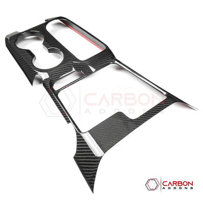 Real Carbon Fiber Center Console Cover For 2025+ Bronco