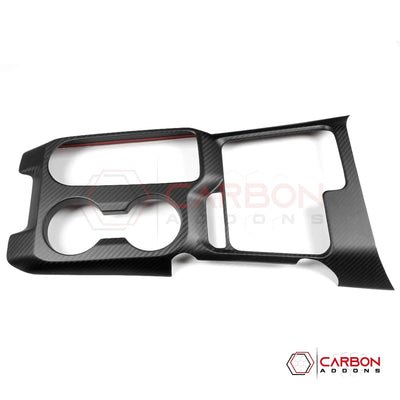 Real Carbon Fiber Center Console Cover For 2025+ Bronco