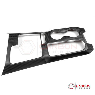 Real Carbon Fiber Center Console Cover For 2025+ Bronco