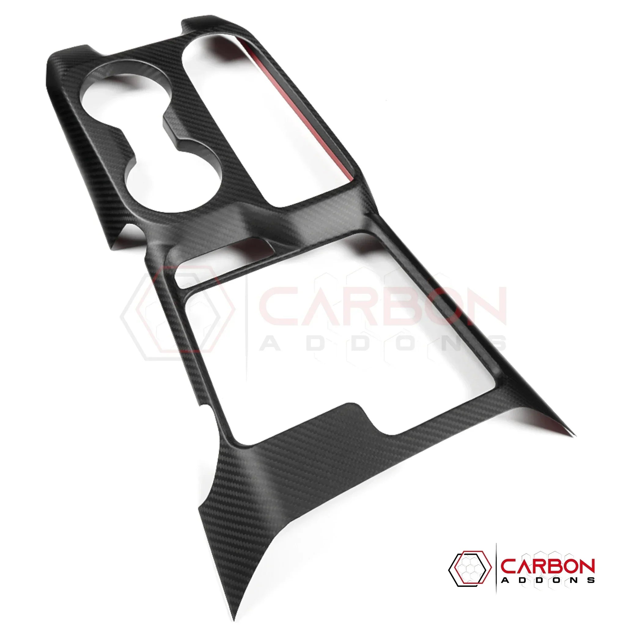 Real Carbon Fiber Center Console Cover For 2025+ Bronco