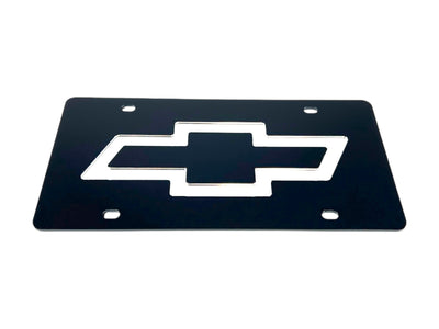 Chevrolet Mirror Bowtie Acrylic License Plate