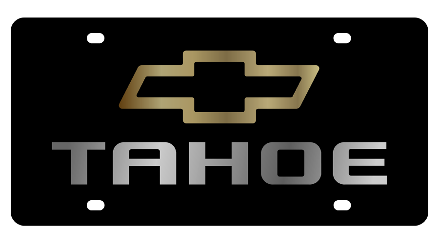 Chevrolet Tahoe Acrylic License Plate