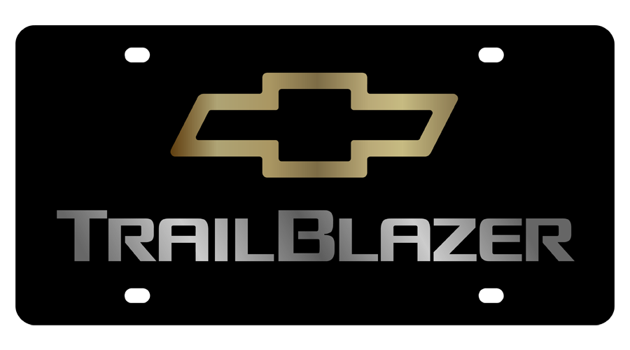 Chevrolet Trail Blazer Acrylic License Plate