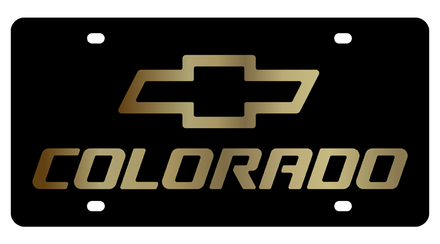 Chevrolet Colorado Acrylic License Plate