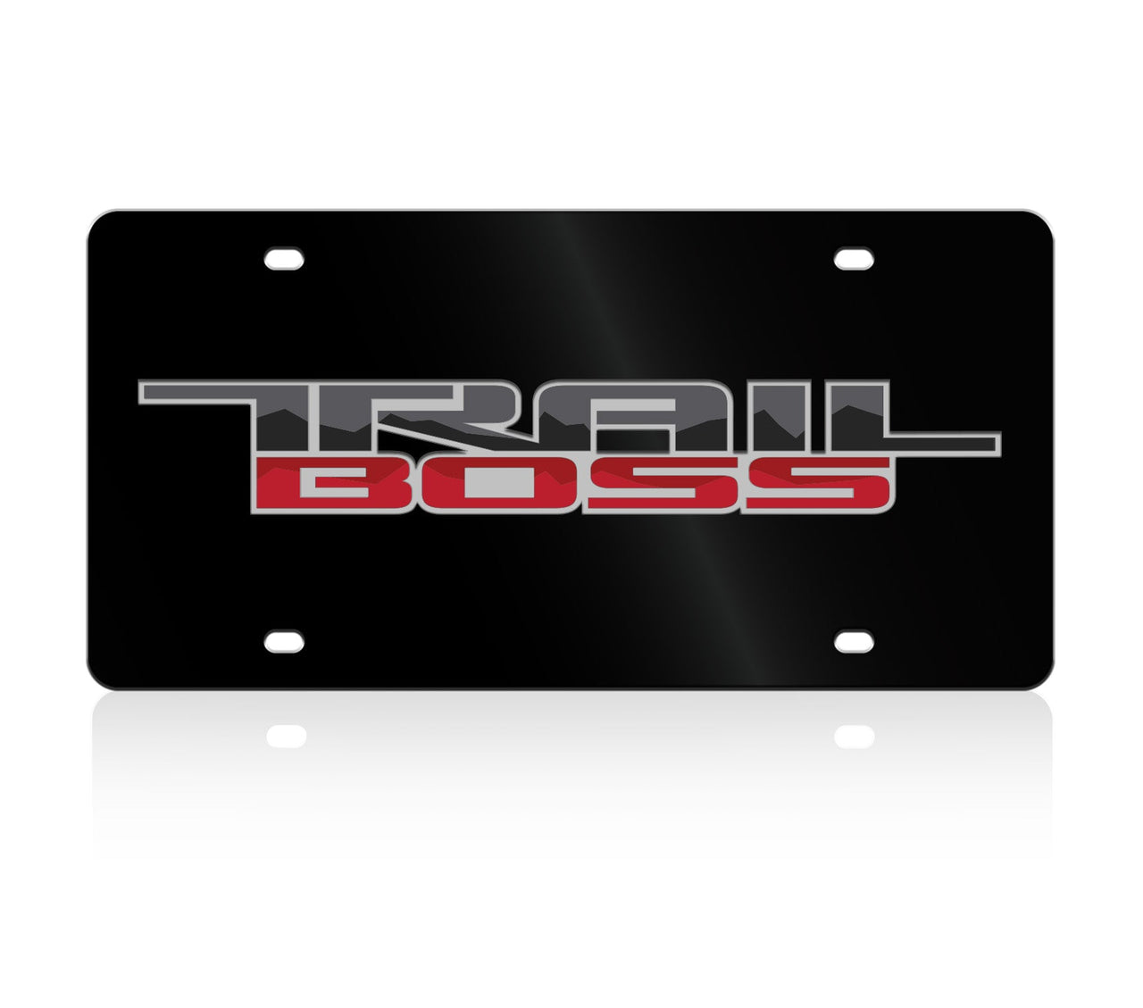 Chevrolet Trail Boss Acrylic License Plate
