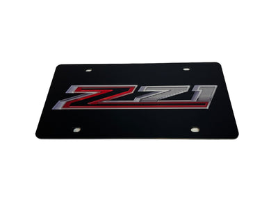 Chevrolet Z71 Acrylic License Plate