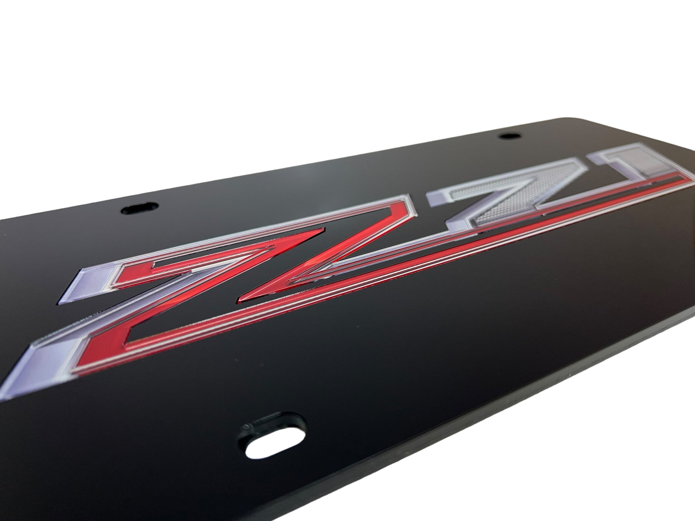Chevrolet Z71 Acrylic License Plate