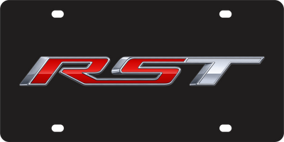 Chevrolet RST Acrylic License Plate
