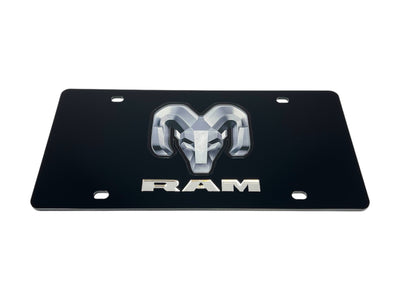 Ram Acrylic License Plate
